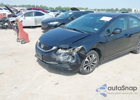 2013 Honda Civic Ex from USA, damaged, VIN 19XFB2F80DE059379